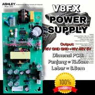 ASHLEY V8FX POWER SUPPLY MIXER