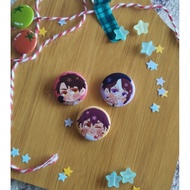 Hetalia HWS Malaysia Indonesia Singapore 32mm Pin Button Badge