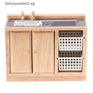 factoryoutlet2.sg 1:12  Dollhouse Furniture Basin Sink Cupboard Cupboard Cabinet  Hot