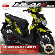 Honda Full Body Decal Sticker BEAT FI 2013-2015 HAYABUSA Motif CA2405 Custom Design