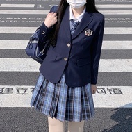 เสื้อเบลเซอร์เครื่องแบบ JK ญี่ปุ่น Dfxjjcvl ชุดนักเรียนหญิงชุดสูทสไตล์มหาลัย-มาเลเซีย