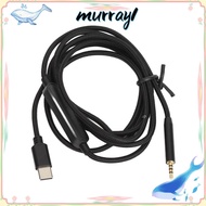 MURRAY 2.5mm to Type C Cable, Lossless Noiseless 4.9ft / 1.5m 2.5mm to USB C Sound Cord, With Mic Br