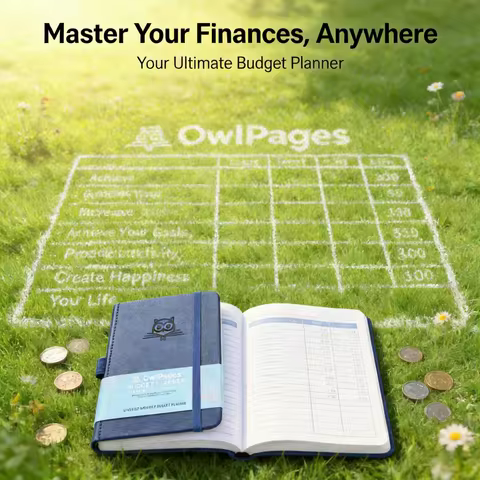 Budget Planner-Expense Tracker Notebook. Monthly Budgeting Organizer, Finance Logbook & Accounts Boo