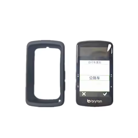 Silicone Soft Edge Shell Protective Case Screen Protector Film Cover For Bryton Rider S810/S510 GPS