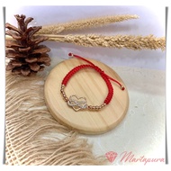 GTL0606 Xuping Plate Macrame Rope Bracelet