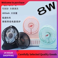 Kongtian F95D Small Electric Fan Rechargeable Mini USB Student Dormitory Silent Desktop Handheld Hig