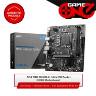 MSI PRO H610M-E LGA 1700 Socket DDR4 Intel Motherboard Motherboard DDR4