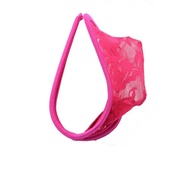 Lace C Trousers String Thong Men Ultra-thin Bikini Thong Man Sexy U Convex Underwear Gay Pouch Under