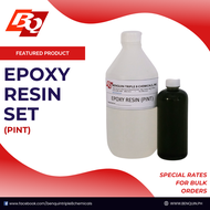 Epoxy Resin Set (Pint) / Clear Glossy Finish Resin