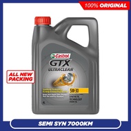 (100% ORIGINAL ) CASTROL GTX ULTRACLEAN 5W30 4L