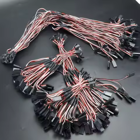5PCS 150/200/300/500mm RC Servo Motor Y-shaped Extension Cable Wire for RC Servo Motor JR Futaba RC 