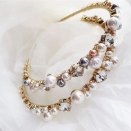 Eisa headband. headband. full With Luxury pearl And Crystal