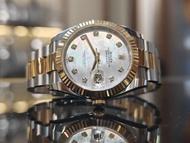 Rolex DateJust 41mm 126333 🌈金鋼🌈貝殼面 🌈鑽字 2023年✨誠新舊ROLEX各類名錶 (達市價95折)