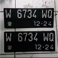 plat nomer motor variasi / variasi plat nomer motor / costum plat nomer motor