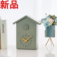 New Arrival Nordic Style Wall Clock Cuckoo out Window Timing Wall Clock Bird Hourly Chiming Clock BJUD
