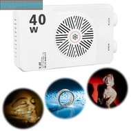 ARTISTICHAVEN RGB LED Camera Light, 40W 2800-9000K Mini LED Video Lamp, Multi-functional High Power 