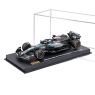 Bburago F1 Mercedes-AMG W16 2025 #63 George Russell – Scale 1:43 with Base and Showcase F1 diecast c