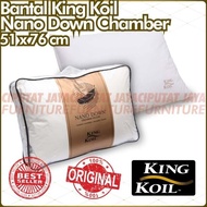 Bantal bulu angsa Kingkoil Nano Down Chamber - King Koil NanoDown Chamber Goosedown Feel Pillow