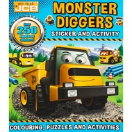 My First Jcb Monster Diggers Sticker And Activity ISBN: 9781788102834