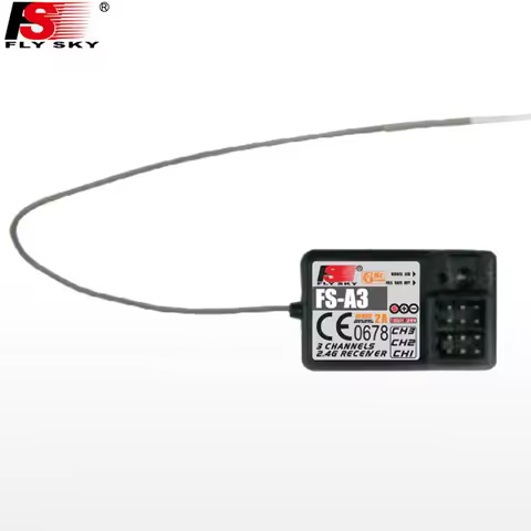 Flysky 2.4G Flysky FS-A3 Car Boat Remote Controller 3 Channel Receiver for RC Car Boat