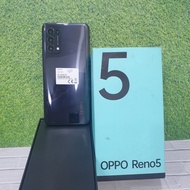 OPPO RENO 5 (4G) &amp;(5G) RAM 8/128 SECOND FULLSET &amp; BATANGAN