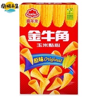 【喜年來】金牛角餅乾-玉米原味(60g*12盒)