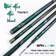 Cần tay Nhất Hào Hắc Khanh 3H chuyên đánh cảm giác rô chép dịch vụ