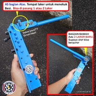 Bahan Baru Besi Tebal Alat Tekuk Besi Beton Bending Besi Manual Ok54