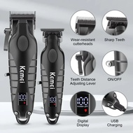Kemei KM2290 KM2293 KMT95 New Professional Cutting Machine Electric Shaver Hair Trimmers With LCD Di