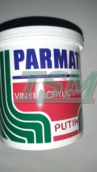 Cat Parmatex Putih Vinyl Acrylic Emulsion Paint / Cat Tembok 1 Kg