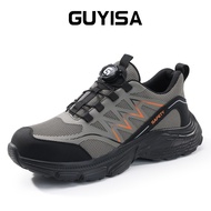 GUYISA men work shoes safety shoes