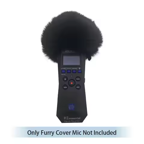 Blue Mantis Pop Filter Dead Cat Outdoor Artificial Fur Wind Cover Muff Windscreen Sleeve Windshield 