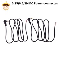 〔8C05〕 5.5 X 2.1mm/2.5mm Right Angle DC Power Cable DC Male Plug Power Connector Plug Connector Exte