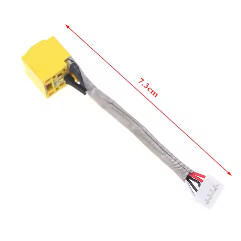 New 7.2cm Laptop DC Power Jack Charging Cable Connector Port Wire Cord For Lenovo ThinkPad E330 L430
