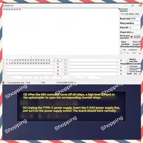M20K Wireless ESP32 RS485 Modbus Relay Module With 4 Channel, TYPE-C 7-24V, And CH340 For Modbus