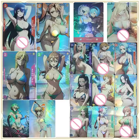 Anime Goddess Story DIY ACG Boy Games Toys Collectible Cards Birthday Gifts Board Game Cynthia Nami 
