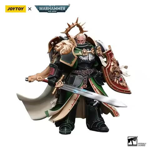 New JOYTOY Warhammer 40k 1/18 Action Figures Anime 18.1cm Dark Angels Primarch The Lion El'Jonson Mo