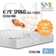 6 / 9 Inches Extra Firm Spring Mattress - Viro Extra Firm