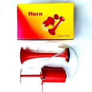 Red Airhorn untuk  basikal Horn Lajak hon loud horns