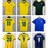 【New Retro】1998 2002 [Brazil] Football Home Away Retro Soccer Jersey Goalkeeper Jersey