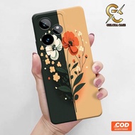 Softcase REALME GT 7 5G - Geloracase - Casing REALME GT 7 5G - Fashion Case Flower - Kesing hp - Sof