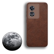 For Oppo A97 5G Rough Rubber Texture Retro Phone Case Shockproof Grip Slim Protective Cover