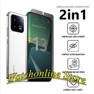 2in1 Nano screen protector Anti-peeping, anti-fingerprint Samsung A70 A71 A72 A73 A80 A90 5g A7 2018