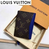 LV_ Bags Gucci_ Bag Wallets Handbags M80778 pocket wallet short men women's Real EI6A