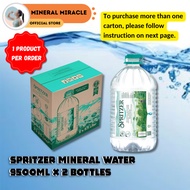 SPRITZER Mineral Water (1 CARTON 9500ml x 2 Bottles)