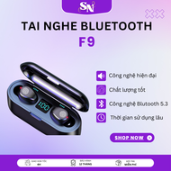 Tai nghe không dây bluetooth Amoi F9 - Cảm biến vân tay - Pi Tai nghe Bluetooth AMOI F9 TWS 5.0 khôn