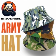 🐼 Army Hat / Soldier Hat / Camouflage Hat / Topi Askar / Bucket Cap / Fisherman Cap / Askar Hat Topi