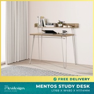 Computer table / Desk / Study Table/ Working Desk / Modern Design / Space Saver Flexidesignx Mentos