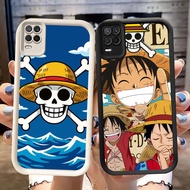 DK-74 One Piece Silicone Casing black and white for OPPO Realme Narzo 30 A54 8S V13 8 Q3 Pro 5G