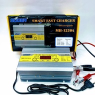 SUOER Smart Fast Charger 30A MH-1230A SUOER เครื่องชาร์ตแบตเตอรี่ รุ่นสลายซันเฟส + ฟื้นฟูแบตเตอรี่ 1